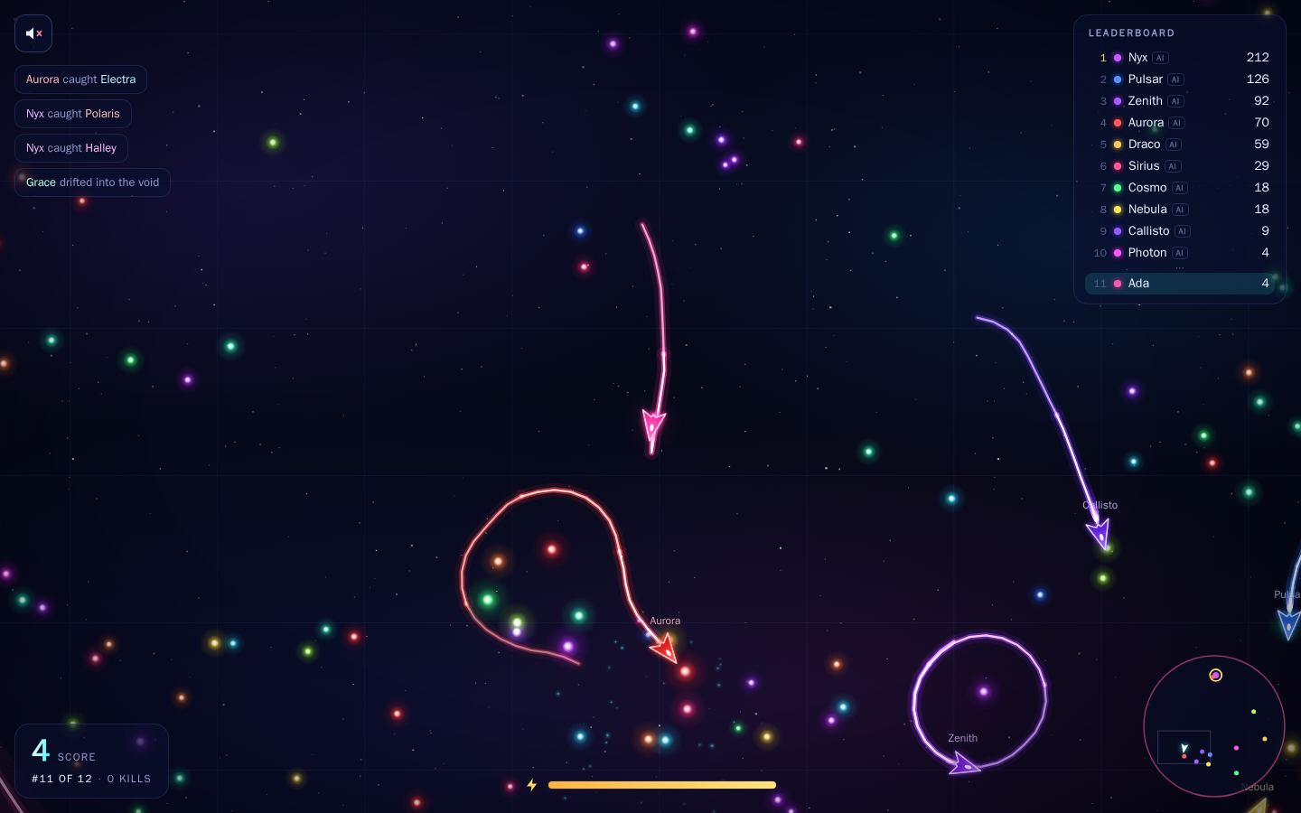 Orbit: tela 1